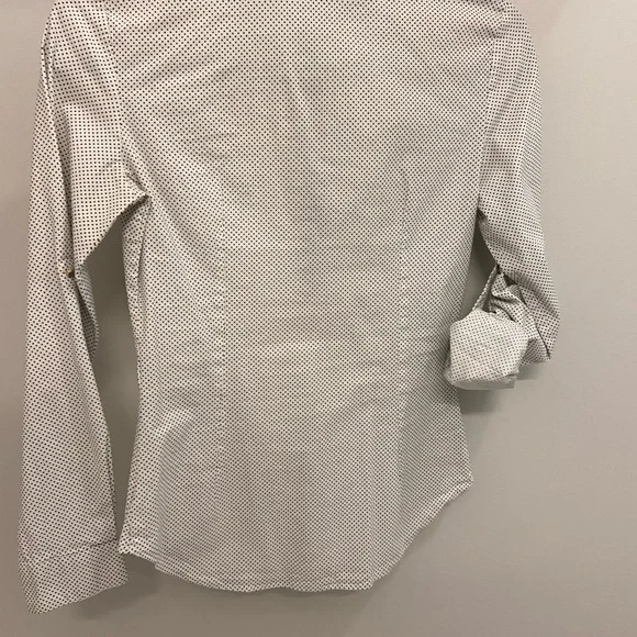 2/$20 - Womens Collar Dress Shirt - polka dot - Picture 5 of 5